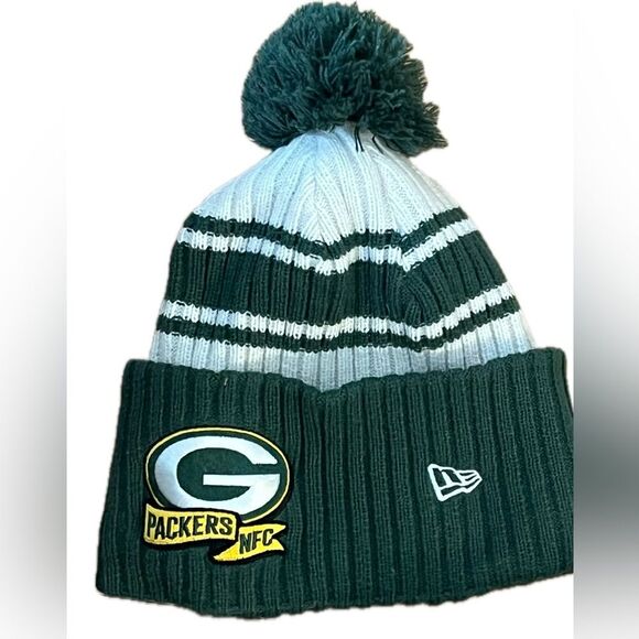 Green Bay Packers Pom Pom Beanie NFL